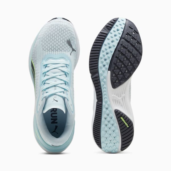 Electrify NITRO 3 Women's Running Shoes, Nitro Blue-Fizzy Apple, large-MEX