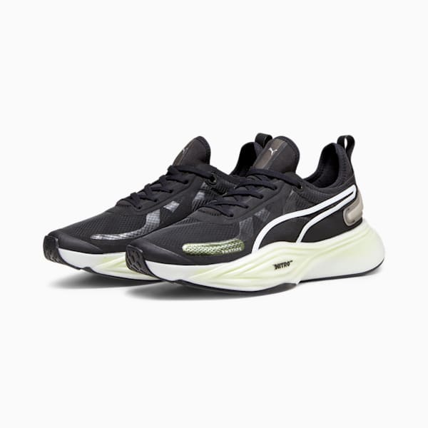 PWR NITRO SQD Men's Training Shoes, PUMA Black-PUMA White, large-ZAF