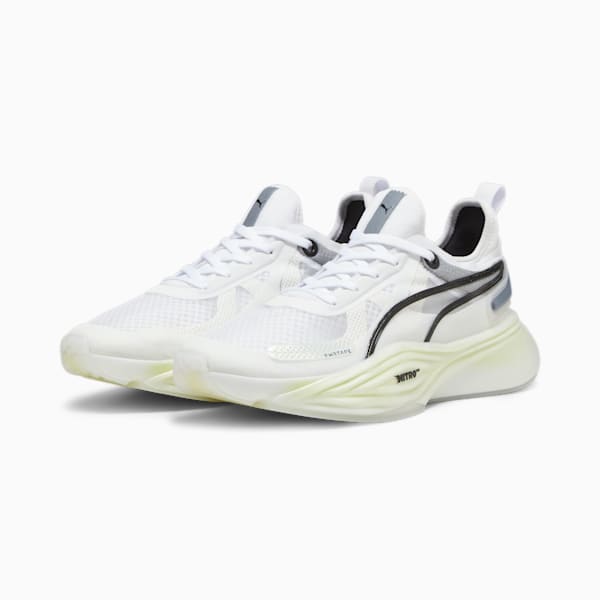 PWR NITRO SQD Men's Training Shoes, PUMA White-PUMA Black, large-ZAF