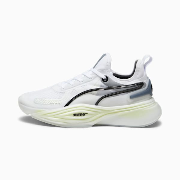 PWR NITRO SQD Men's Training Shoes, PUMA White-PUMA Black, large-ZAF