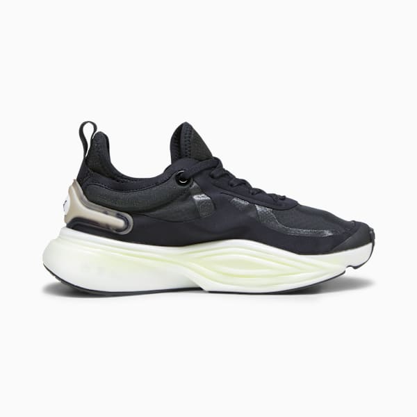 Tenis de entrenamiento PWR NITRO Squared para mujer, PUMA Black-PUMA White, large-MEX