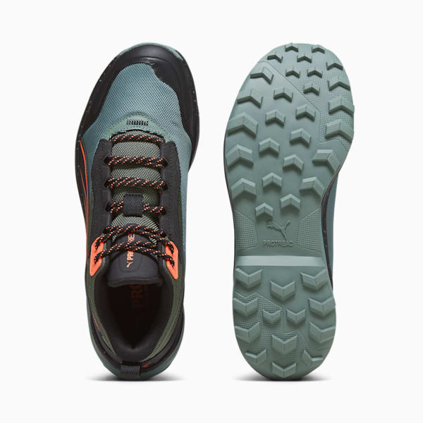 Obstruct Pro Mid Trail Shoes, Eucalyptus-PUMA Black-Neon Sun, large-ZAF