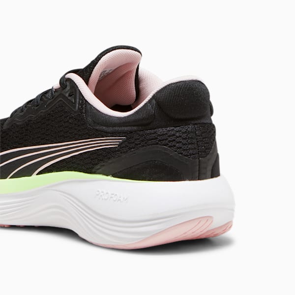 Scend Pro Running Shoes, PUMA Black-Frosty Pink-Speed Green-PUMA White, large-ZAF