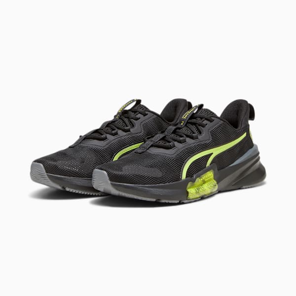 Zapatillas de training para hombre PWRFrame TR 2, PUMA Black-Yellow Burst, large-ARG