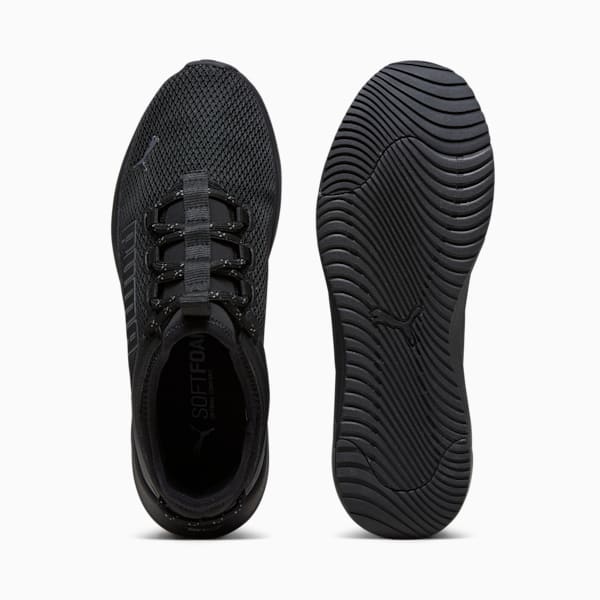 Softride Astro Slip-on Running Shoes, PUMA Black-Cool Dark Gray, large-ZAF