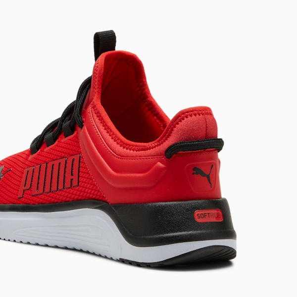 Softride Astro Slip-on Running Shoes, For All Time Red-PUMA Black-Silver Mist, large-ZAF