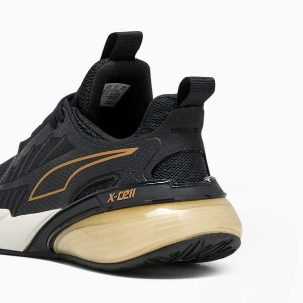 Zapatillas de running X-Cell Action Molten Metal, PUMA Black-PUMA Gold-Warm White, large-ARG