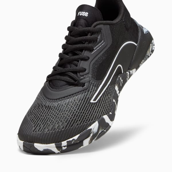 Fuse 2.0 Women's Training Shoes, PUMA Black-PUMA White-Dark Coal, large-ZAF