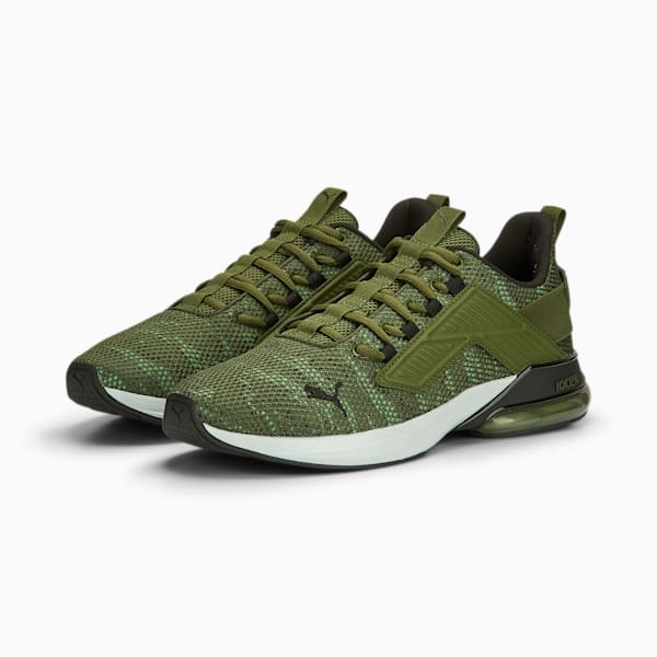 Zapatillas de training Cell Rapid Camo, PUMA Black-Green Moss-Dusty Green, large-ARG