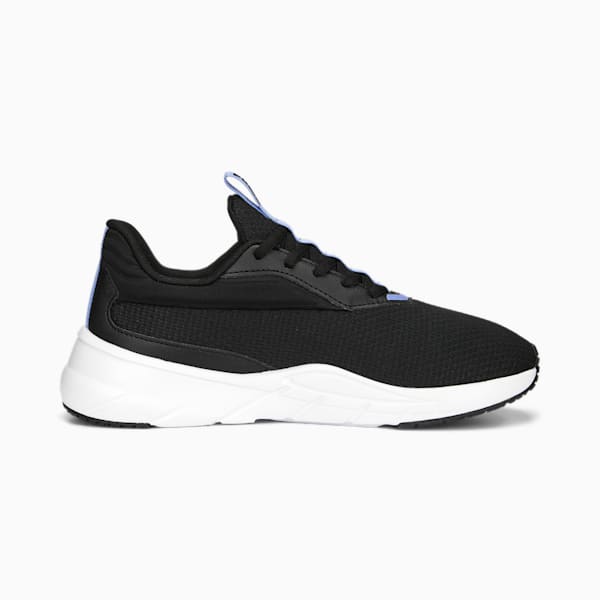 Zapatillas de running para mujer Lex Nova Shine, PUMA Black-Elektro Purple-PUMA White, large-ARG