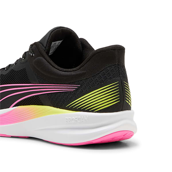 Zapatillas de running Redeem ProFoam, PUMA Black-PUMA White-Poison Pink, large-ARG