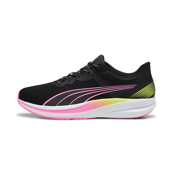 Zapatillas de running Redeem ProFoam, PUMA Black-PUMA White-Poison Pink, large-ARG