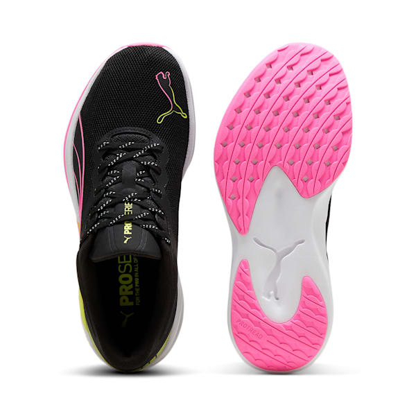 Zapatillas de running Redeem ProFoam, PUMA Black-PUMA White-Poison Pink, large-ARG