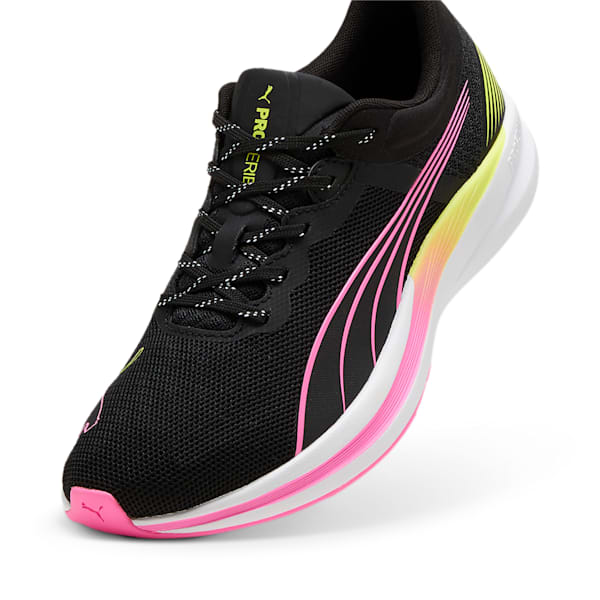 Zapatillas de running Redeem ProFoam, PUMA Black-PUMA White-Poison Pink, large-ARG