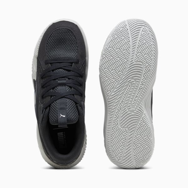 Zapatillas de basketball Court Rider Chaos Team, Ash Gray-PUMA Black, large-ARG