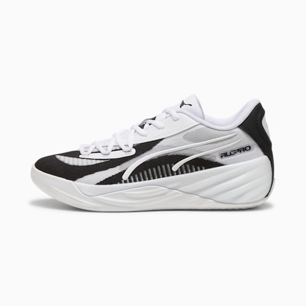 Zapatillas de basketball All-Pro NITRO Team, PUMA White-PUMA Black, large-ARG