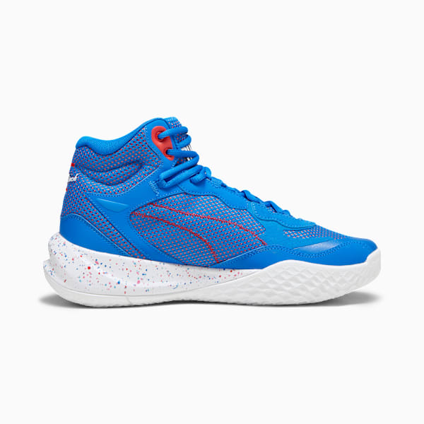 Tenis de basquetbol Playmaker Pro Mid Dylan, Bluemazing-For All Time Red, large-MEX