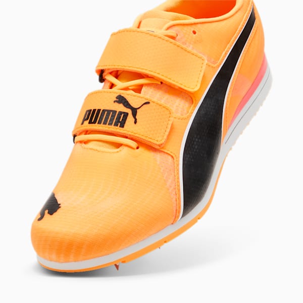 evoSPEED TJ ULTRAWEAVE Running Shoes, Sun Stream-Sunset Glow-PUMA Black, large-ZAF