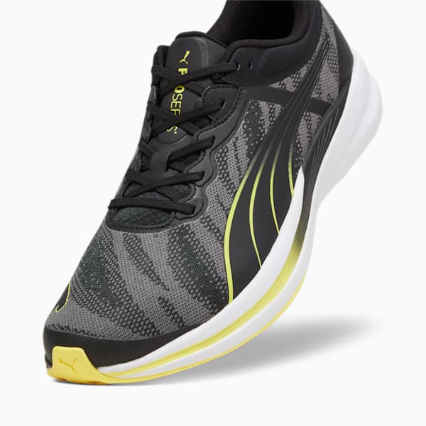 Zapatillas de running Redeem ProFoam Engineered ADP, PUMA Black-Yellow Blaze-PUMA White-Cool Dark Gray, large-ARG