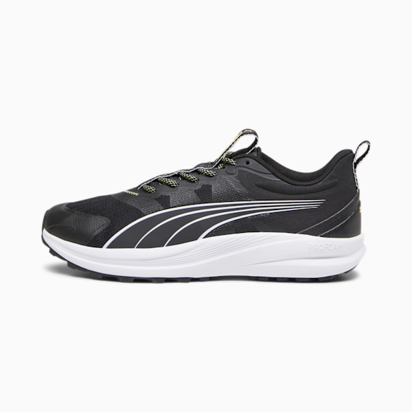 Zapatillas Trail Redeem Pro, PUMA Black-Yellow Blaze, large-ARG