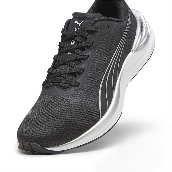 Zapatillas de running Electrify NITRO 3 para mujer, PUMA Black-PUMA Silver, large-ARG