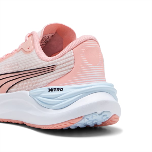 Zapatillas de running Electrify NITRO 3 para mujer, Peach Smoothie-Frosty Pink-PUMA Black, large-ARG