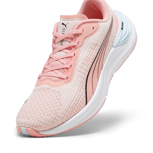 Zapatillas de running Electrify NITRO 3 para mujer, Peach Smoothie-Frosty Pink-PUMA Black, large-ARG