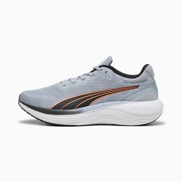 Zapatillas de running Scend Pro Running, Gray Fog-PUMA Black-Clementine, large-ARG