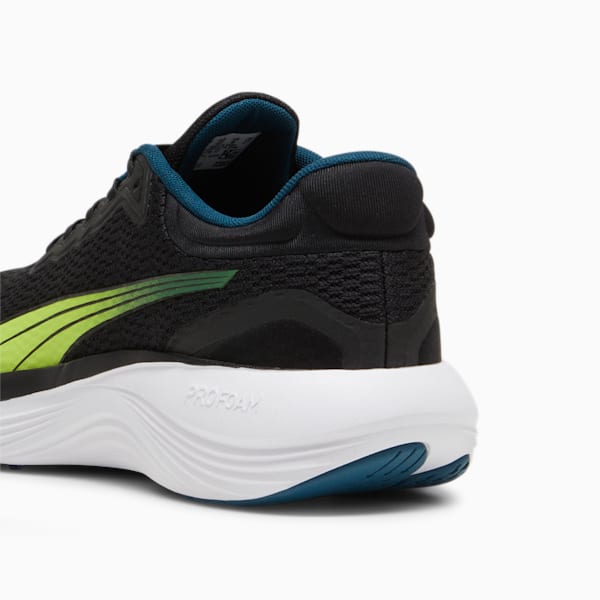 Zapatillas de running Scend Pro Running, PUMA Black-Lime Pow-Ocean Tropic, large-ARG