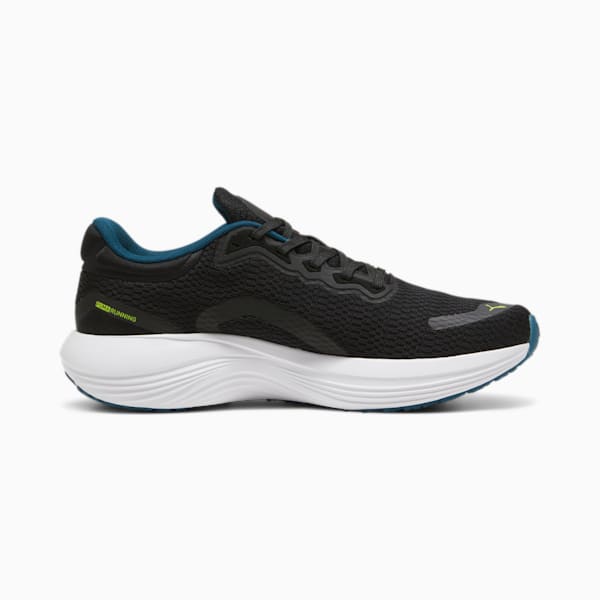 Zapatillas de running Scend Pro Running, PUMA Black-Lime Pow-Ocean Tropic, large-ARG