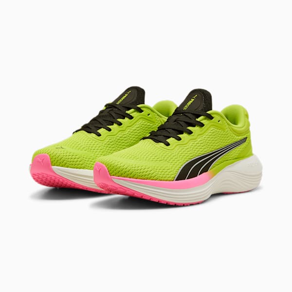 Zapatillas de running Scend Pro Running, Lime Pow-Poison Pink-PUMA White, large-ARG
