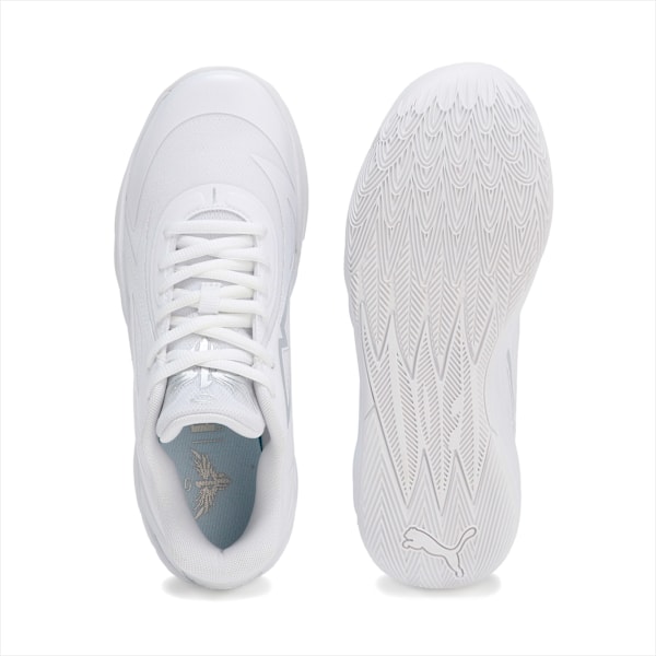 Tenis de básquetbol MB.02 Lo, PUMA White-PUMA Silver, large-MEX