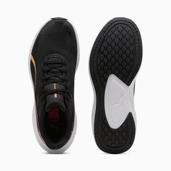 Skyrocket Lite Running Shoes Unisex, PUMA Black-Sun Stream, large-ZAF
