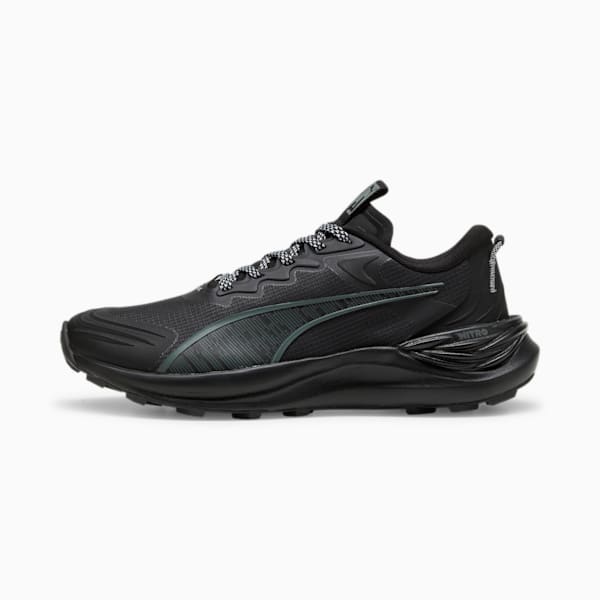 Electrify NITRO™ Women's Trail Running Shoes, PUMA Black-PUMA Black-Mineral Gray, large-ZAF
