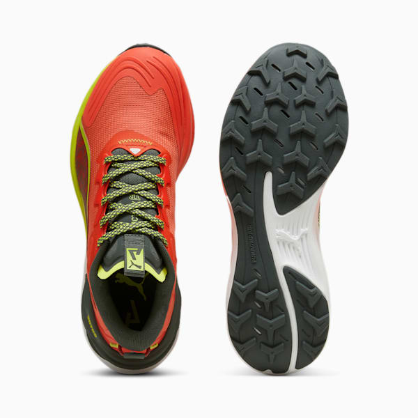 Electrify NITRO™ Women's Trail Running Shoes, Active Red-Mineral Gray-Lime Pow, large-ZAF