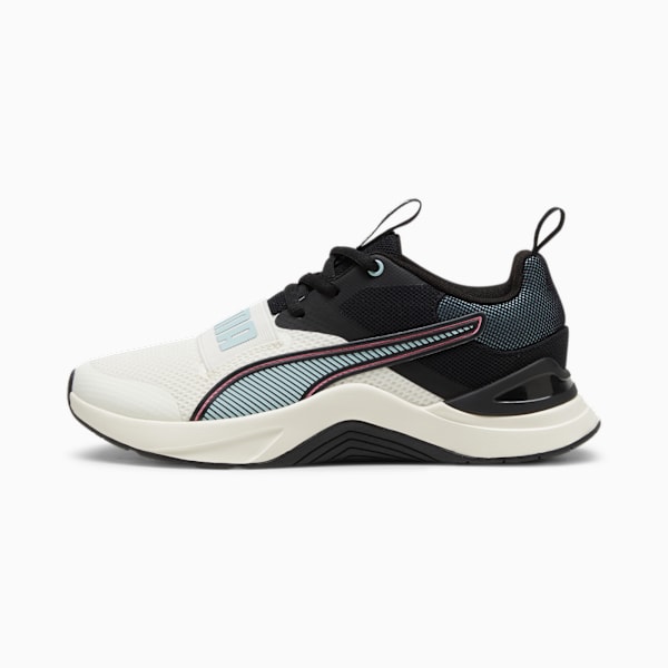 Tenis de entrenamiento Prospect, Warm White-PUMA Black-Turquoise Surf-Fast Pink, large-MEX