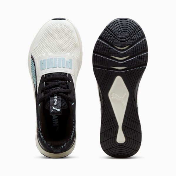 Tenis de entrenamiento Prospect, Warm White-PUMA Black-Turquoise Surf-Fast Pink, large-MEX