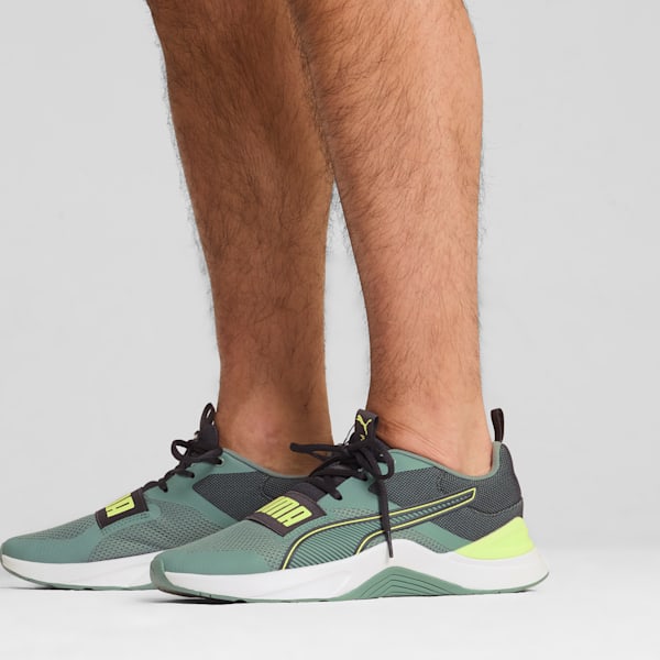 Prospect Training Shoes, Eucalyptus-Fizzy Lime, large-ZAF