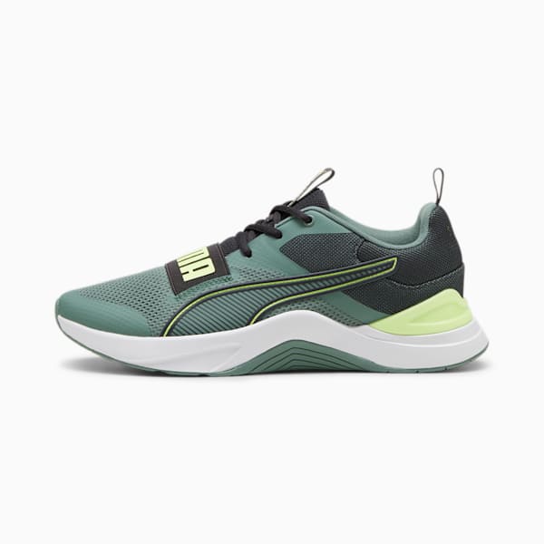 Prospect Training Shoes, Eucalyptus-Fizzy Lime, large-ZAF