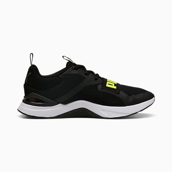 Prospect Training Shoes, PUMA Black-Yellow Alert-PUMA White, large-ZAF