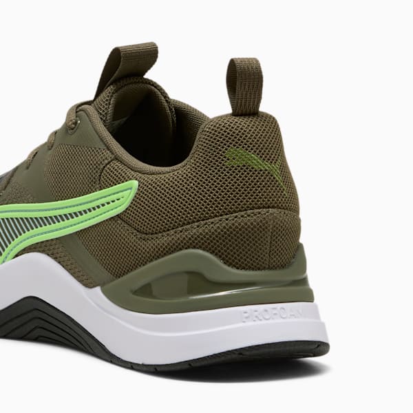 Prospect Training Shoes, Loden Green-PUMA Black-Green Glare, large-ZAF