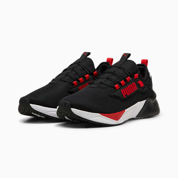 Tenis Retaliate 3, PUMA Black-For All Time Red, large-MEX