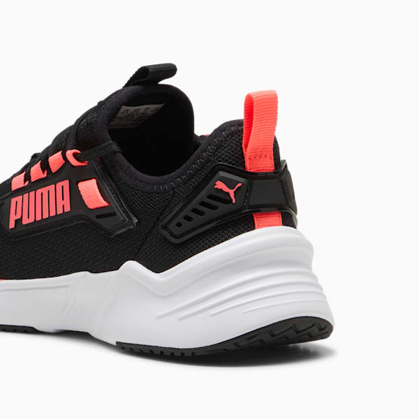 Retaliate 3 Running Shoes Unisex, PUMA Black-PUMA White-Sunset Glow, large-MEX