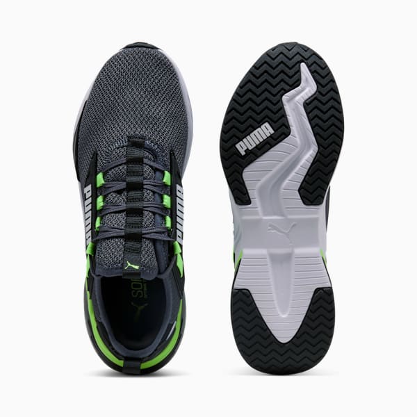 Tenis Retaliate 3, PUMA Black-Green Moon-Green Glare, large-MEX