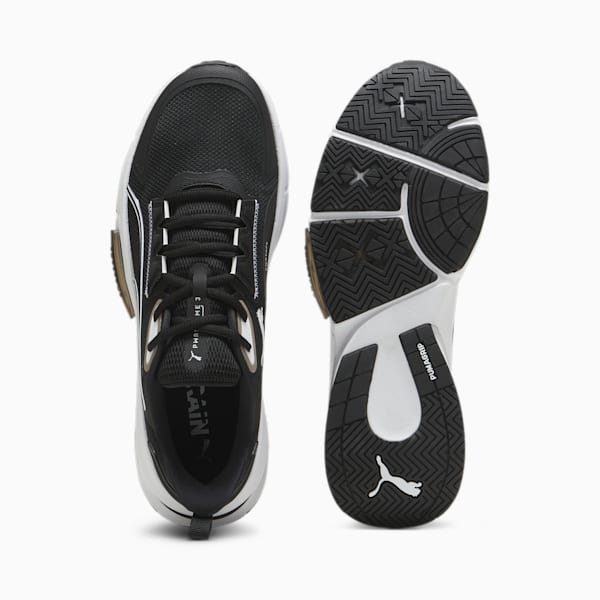 Zapatillas de training PWRFrame TR 3 para hombre, PUMA Black-PUMA White-Strong Gray, large-ARG