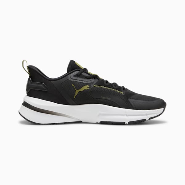 PWRFrame TR 3 Men's Training Shoes, PUMA Black-Olive Green-Lime Pow, large-ZAF