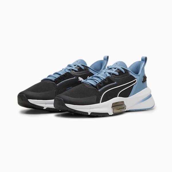 Zapatillas de training PWRFrame TR 3 para hombre, Zen Blue-PUMA Black, large-ARG