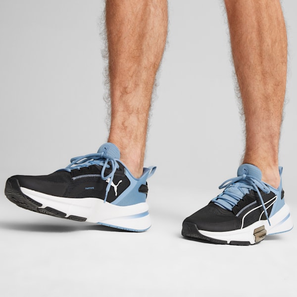 Zapatillas de training PWRFrame TR 3 para hombre, Zen Blue-PUMA Black, large-ARG