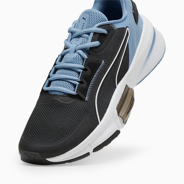 Zapatillas de training PWRFrame TR 3 para hombre, Zen Blue-PUMA Black, large-ARG