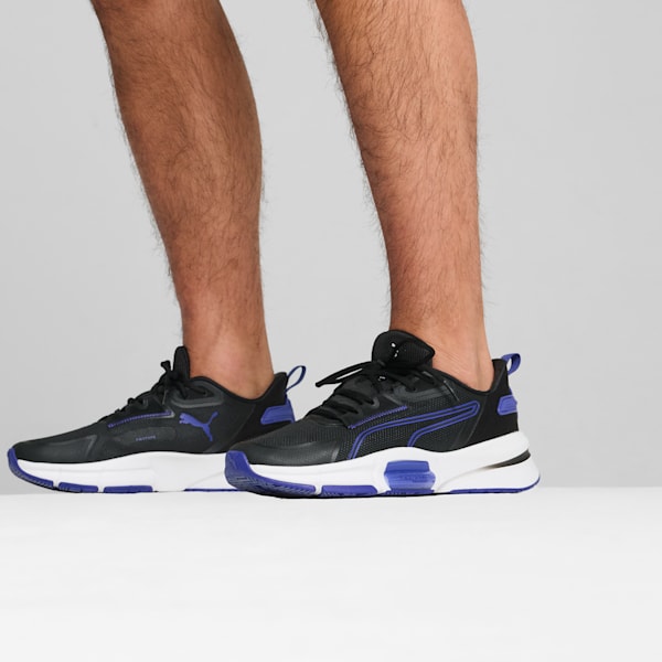 PWRFrame TR 3 Men's Training Shoes, PUMA Black-Lapis Lazuli-PUMA White, large-ZAF